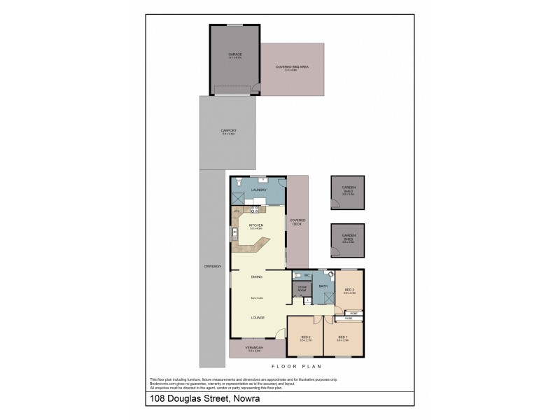 108 Douglas Street, Nowra NSW 2541 Floorplan