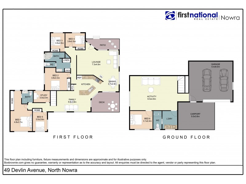 49 Devlin Avenue, North Nowra NSW 2541 Floorplan