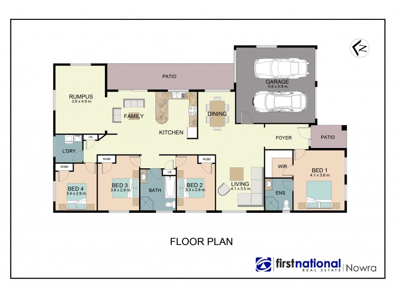 Worrigee NSW 2540 Floorplan