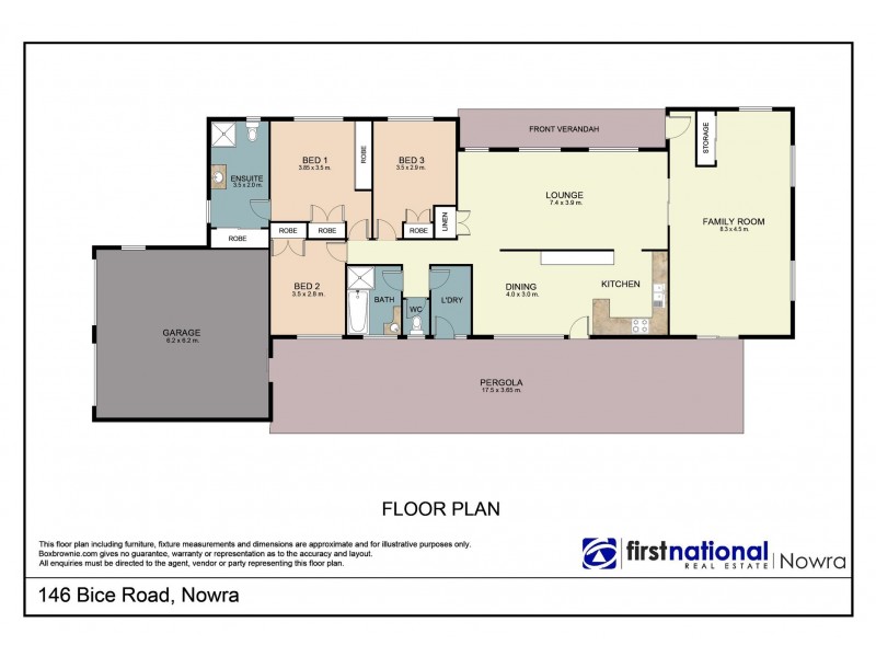 146 Bice Road, Nowra NSW 2541 Floorplan