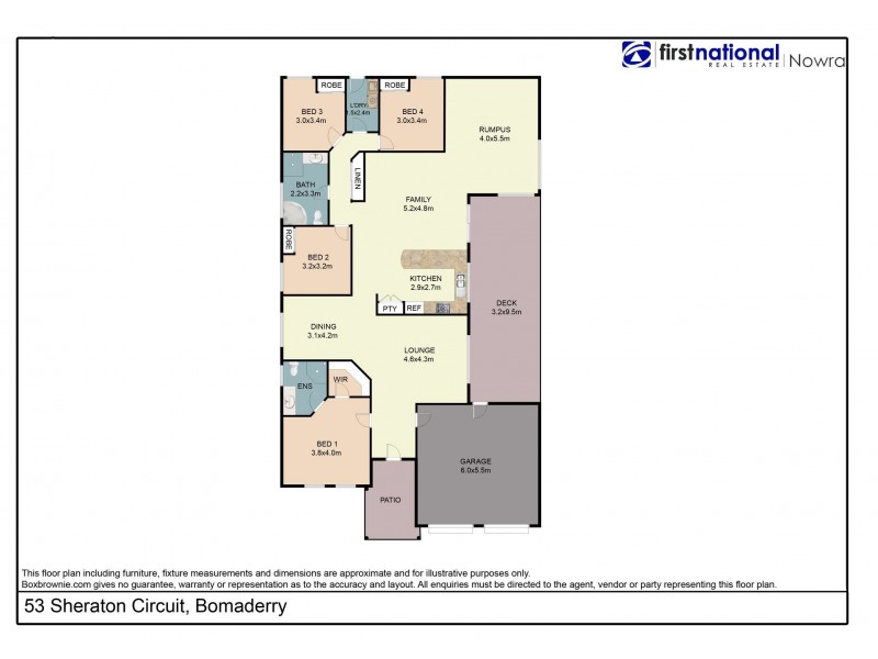 53 Sheraton Circuit, Bomaderry NSW 2541 Floorplan