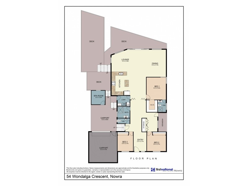 54 Wondalga Crescent, Nowra NSW 2541 Floorplan