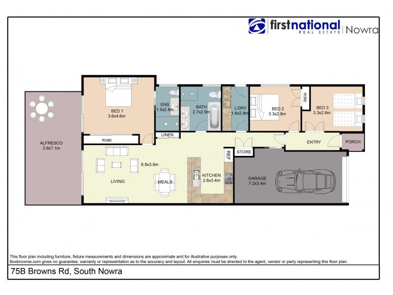 75B Browns Road, South Nowra NSW 2541 Floorplan