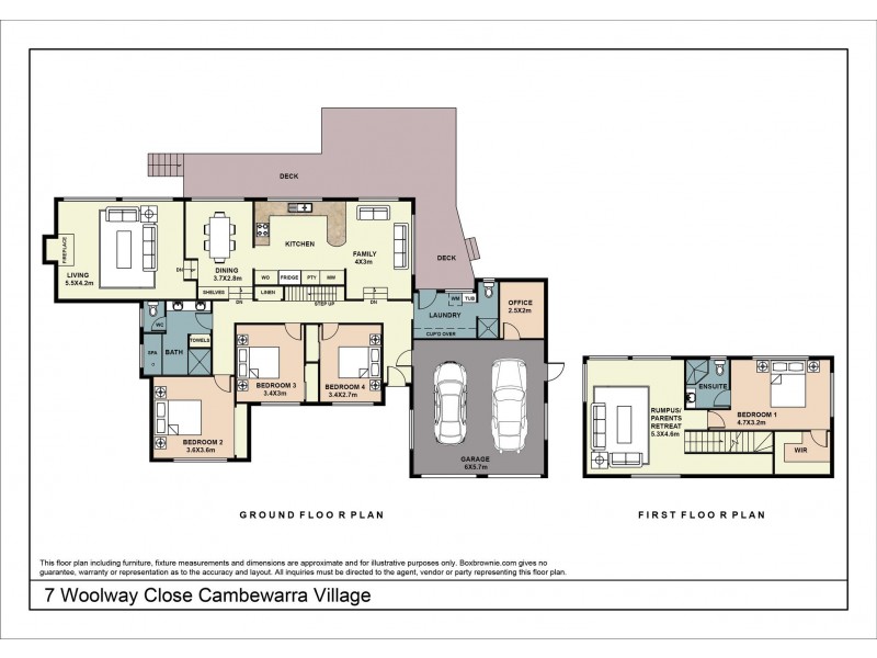 7 Woolway Close, Cambewarra NSW 2540 Floorplan
