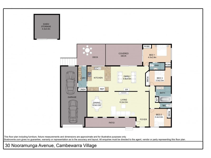 30 Nooramunga Avenue, Cambewarra NSW 2540 Floorplan