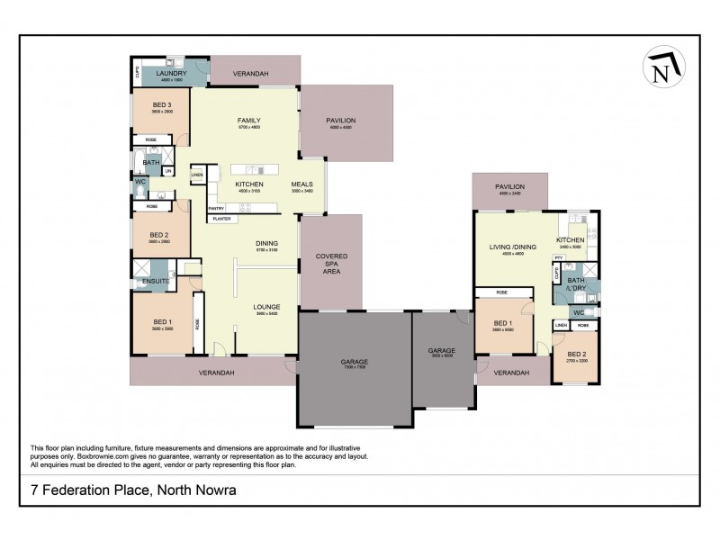 7 Federation Place, North Nowra NSW 2541 Floorplan