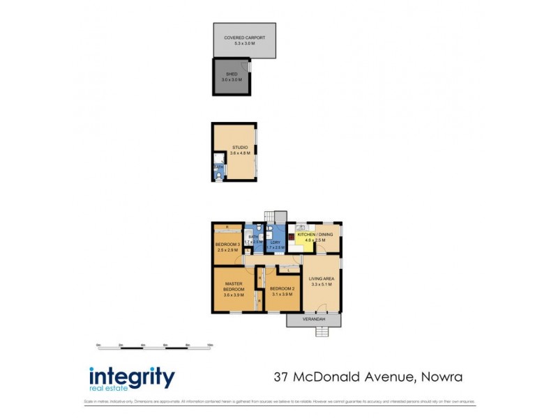 37 Mcdonald Avenue, Nowra NSW 2541 Floorplan