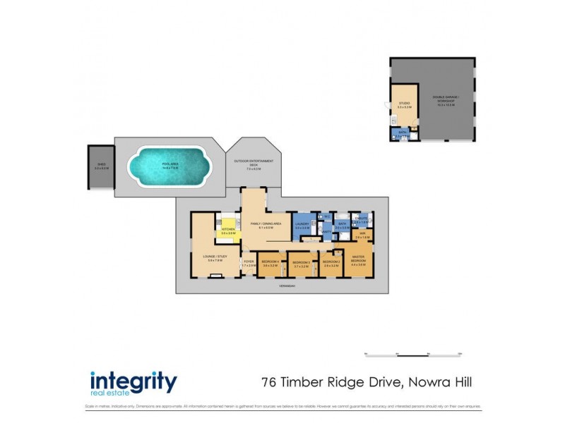 76 Timber Ridge Drive, Nowra Hill NSW 2540 Floorplan