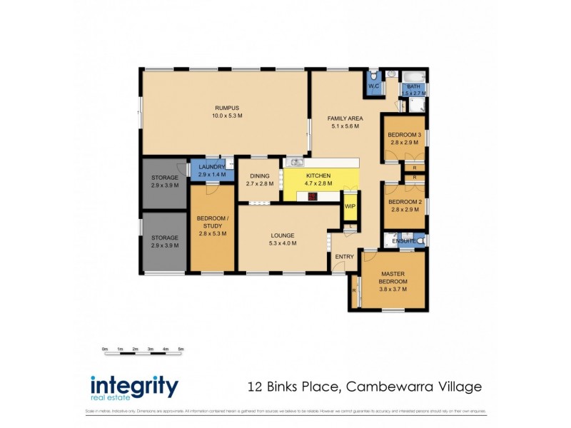 12 Binks Place, Cambewarra NSW 2540 Floorplan