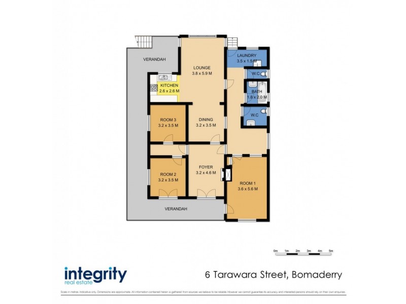 6 Tarawara Street, Bomaderry NSW 2541 Floorplan