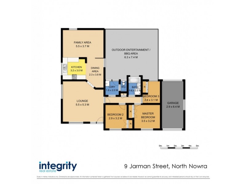 9 Jarman Street, North Nowra NSW 2541 Floorplan
