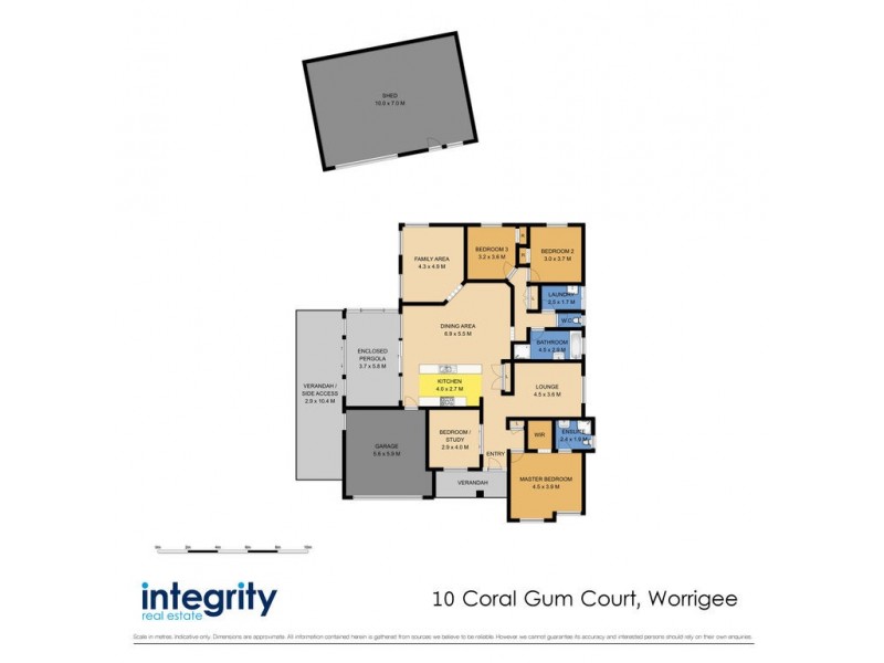10 Coral Gum Court, Worrigee NSW 2540 Floorplan