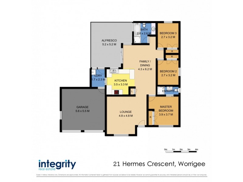 21 Hermes Crescent, Worrigee NSW 2540 Floorplan