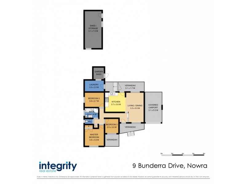 9 Bunderra Drive, Nowra NSW 2541 Floorplan