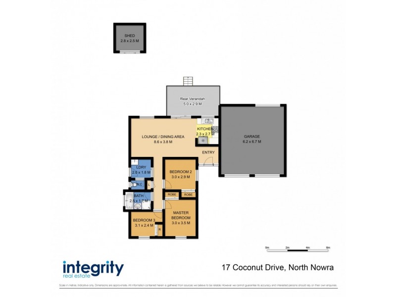 17 Coconut Drive, North Nowra NSW 2541 Floorplan