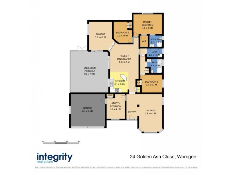 24 Golden Ash Close, Worrigee NSW 2540 Floorplan