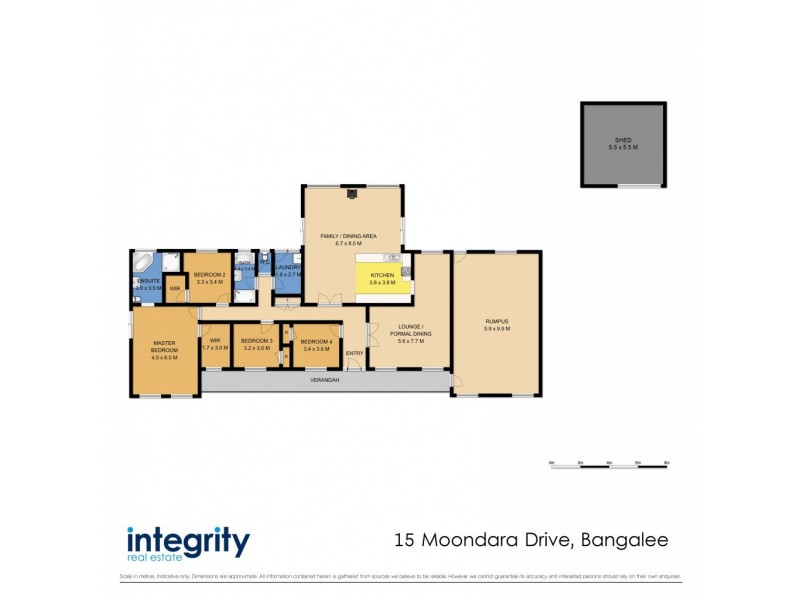 15 Moondara Drive, Bangalee NSW 2541 Floorplan