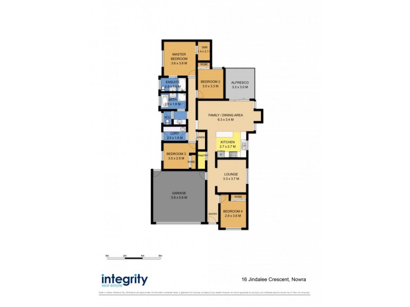 16 Jindalee Crescent, Nowra NSW 2541 Floorplan