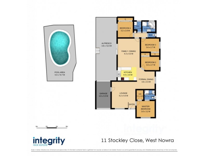 11 Stockley Close, West Nowra NSW 2541 Floorplan