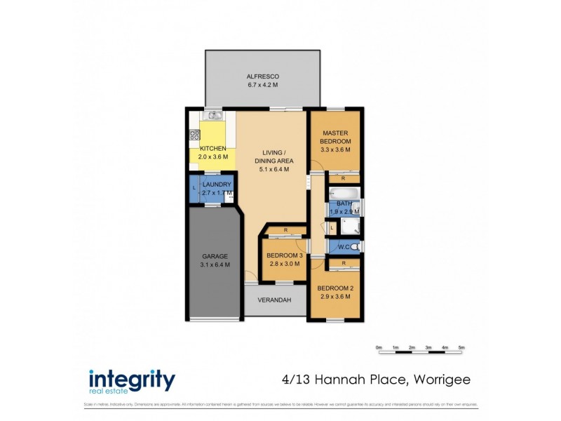 4/13 Hannah Place, Worrigee NSW 2540 Floorplan