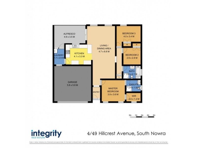 4/49 Hillcrest Avenue, South Nowra NSW 2541 Floorplan