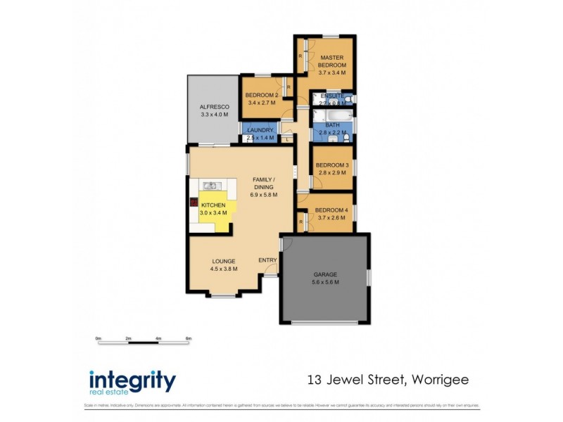 13 Jewel Street, Worrigee NSW 2540 Floorplan