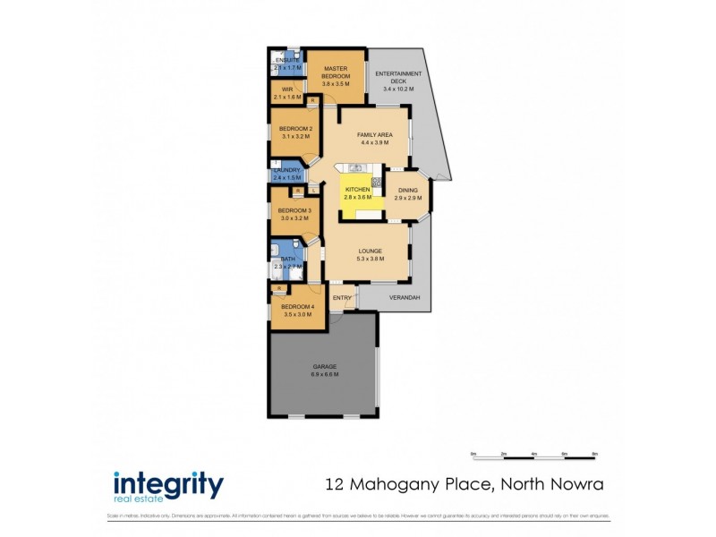 12 Mahogany Place, North Nowra NSW 2541 Floorplan