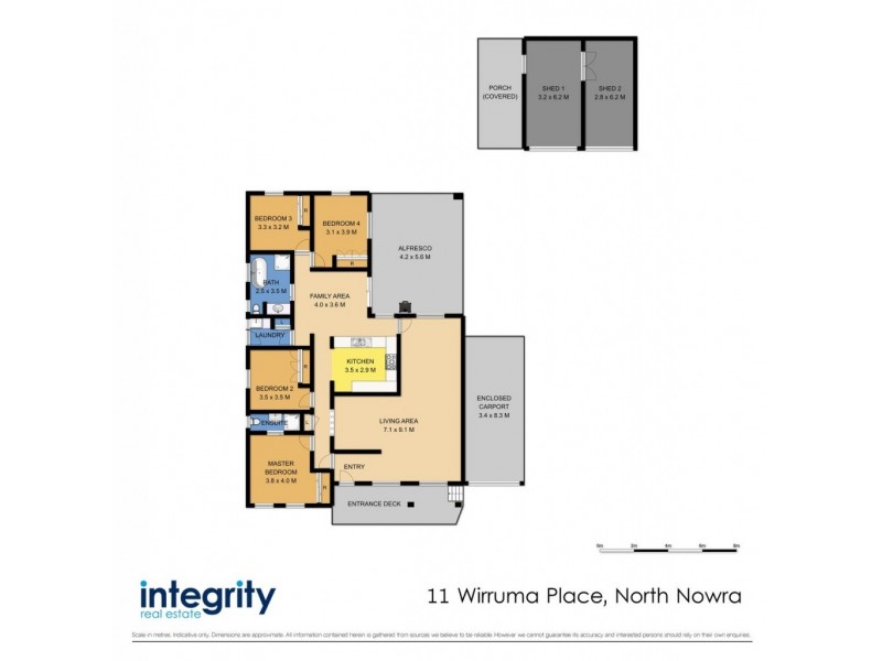 11 Wirruma Close, North Nowra NSW 2541 Floorplan