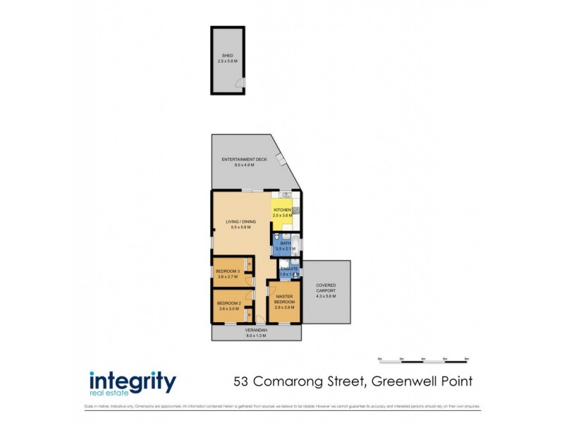 53 Comarong Street, Greenwell Point NSW 2540 Floorplan