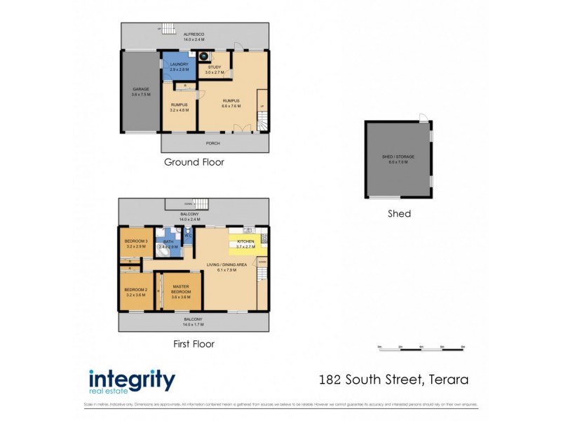 182 South Street, Terara NSW 2540 Floorplan