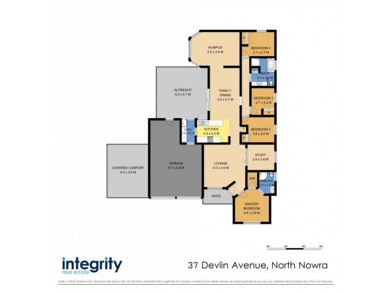 37 Devlin Avenue, North Nowra NSW 2541 Floorplan