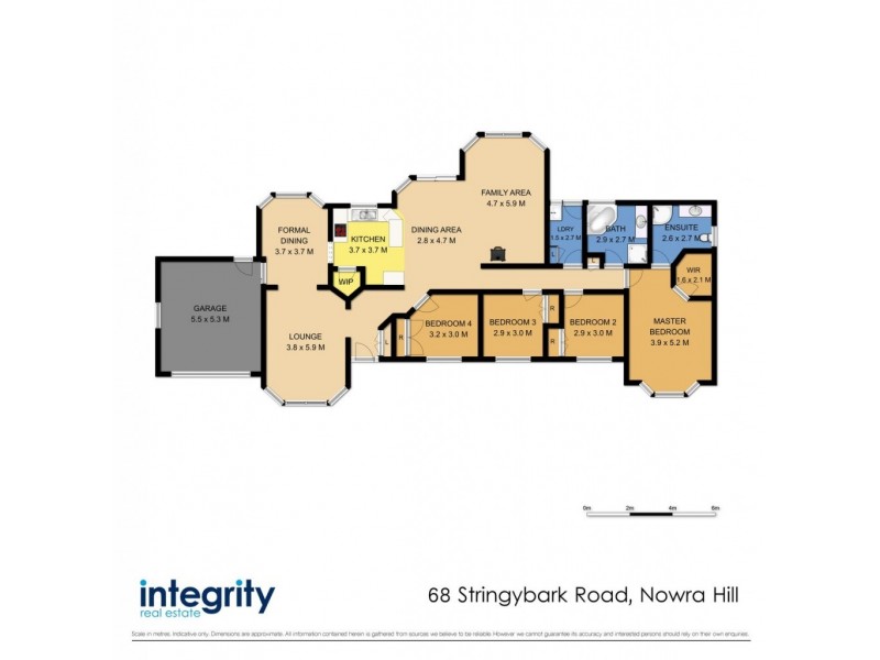 68 Stringybark Road, Nowra Hill NSW 2540 Floorplan