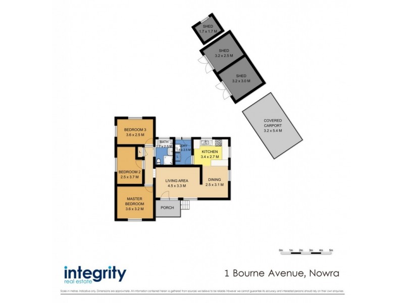 1 Bourne Avenue, Nowra NSW 2541 Floorplan