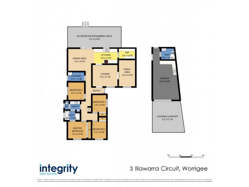 3 Illawarra Circuit, Worrigee NSW 2540 Floorplan