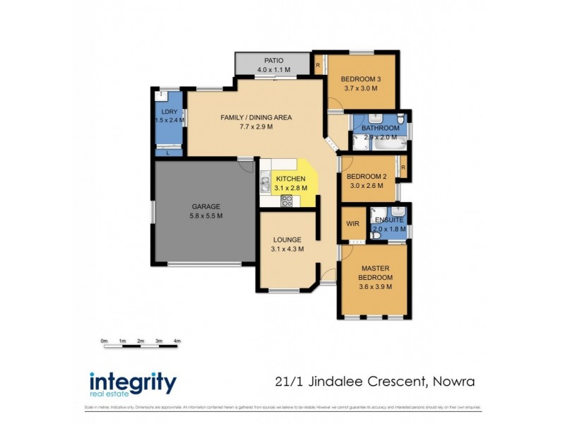 21A Jindalee Crescent, Nowra NSW 2541 Floorplan
