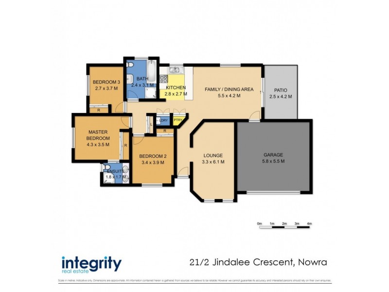 21B Jindalee Crescent, Nowra NSW 2541 Floorplan
