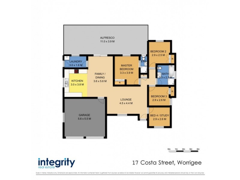 17 Costa Street, Worrigee NSW 2540 Floorplan