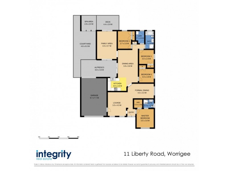 11 Liberty Road, Worrigee NSW 2540 Floorplan