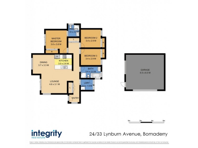 24/33 Lynburn Avenue, Bomaderry NSW 2541 Floorplan