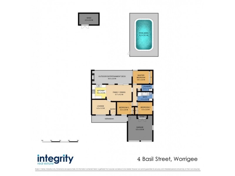 4 Basil Street, Worrigee NSW 2540 Floorplan