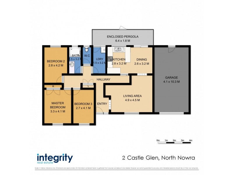 2 Castle Glen, North Nowra NSW 2541 Floorplan
