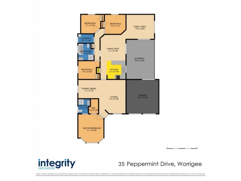 35 Peppermint Drive, Worrigee NSW 2540 Floorplan