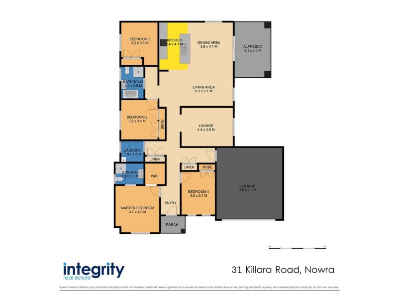 31 Killara Road, Nowra NSW 2541 Floorplan