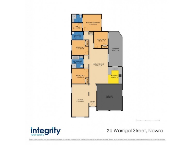 24 Warrigal Street, Nowra NSW 2541 Floorplan