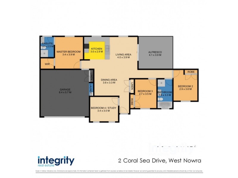 2 Coral Sea Drive, West Nowra NSW 2541 Floorplan