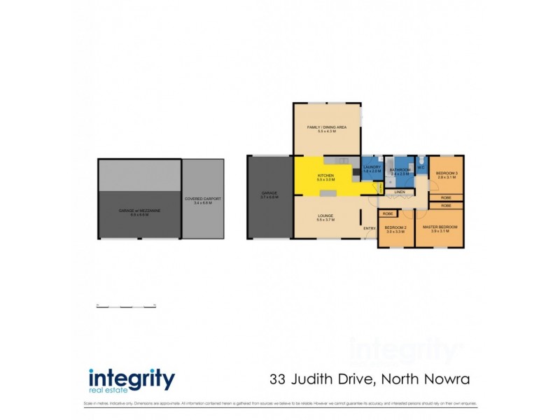 33 Judith Drive, North Nowra NSW 2541 Floorplan