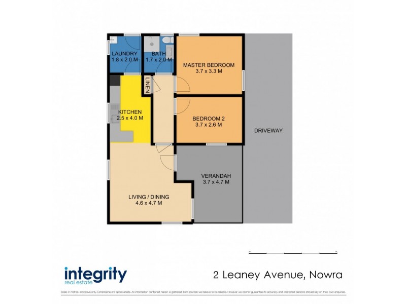 2 Leaney Avenue, Nowra NSW 2541 Floorplan