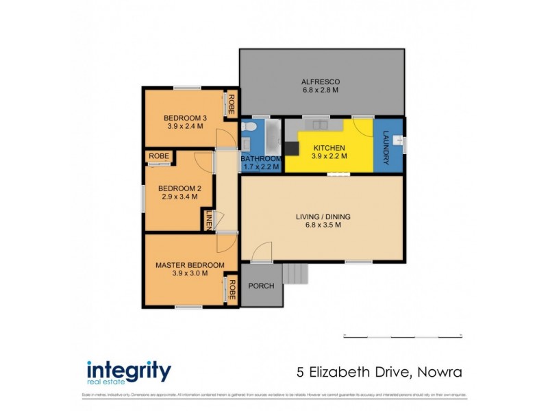 5 Elizabeth Avenue, Nowra NSW 2541 Floorplan
