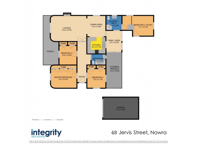 48 Jervis Street, Nowra NSW 2541 Floorplan