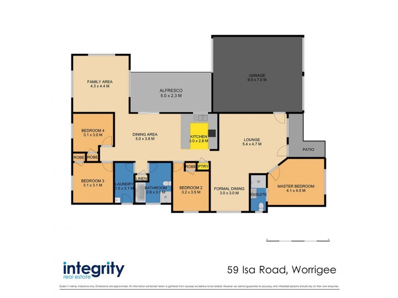 59 Isa Road, Worrigee NSW 2540 Floorplan